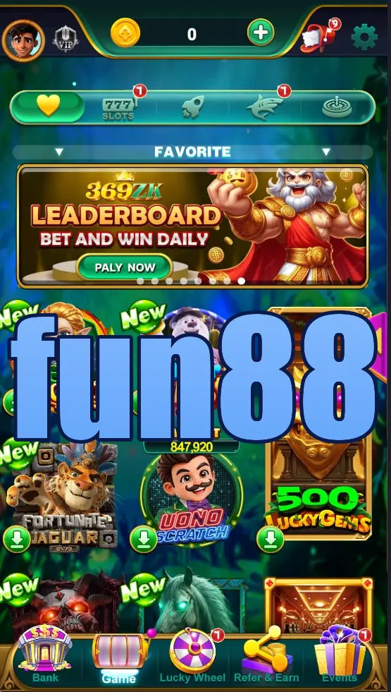 fun88 Tangkapan Layar - APK Resmi